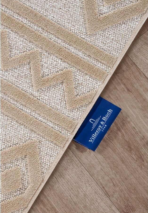 Villeroy & Boch Vloerkleed Catherine Woonkamer slaapkamer modern hoog-laag effect gang - Foto 5