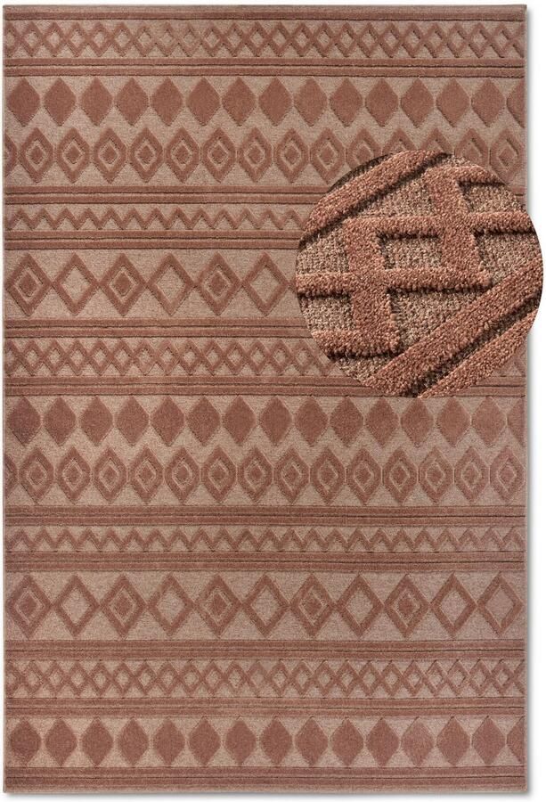 Villeroy & Boch Vloerkleed Catherine Woonkamer slaapkamer modern hoog-laag effect gang - Foto 7