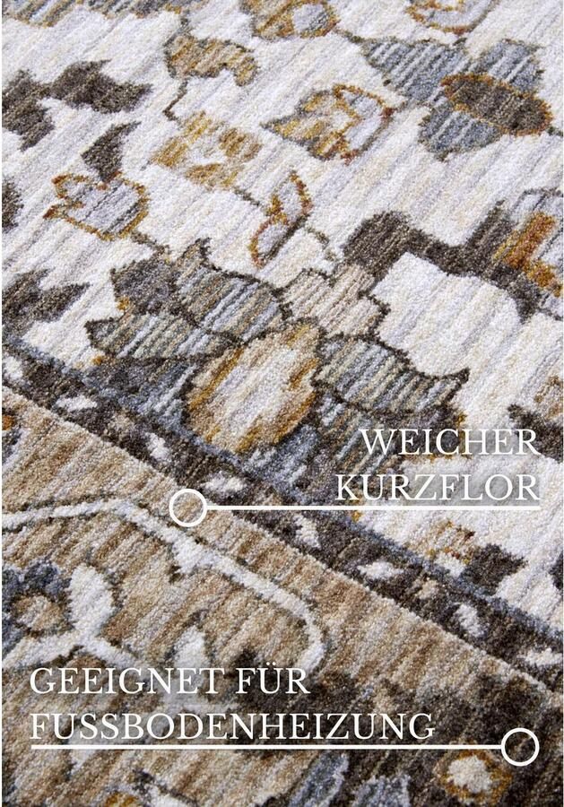 Villeroy & Boch Vloerkleed Egon Oosters franjes loper woonkamer slaapkamer klassiek - Foto 6