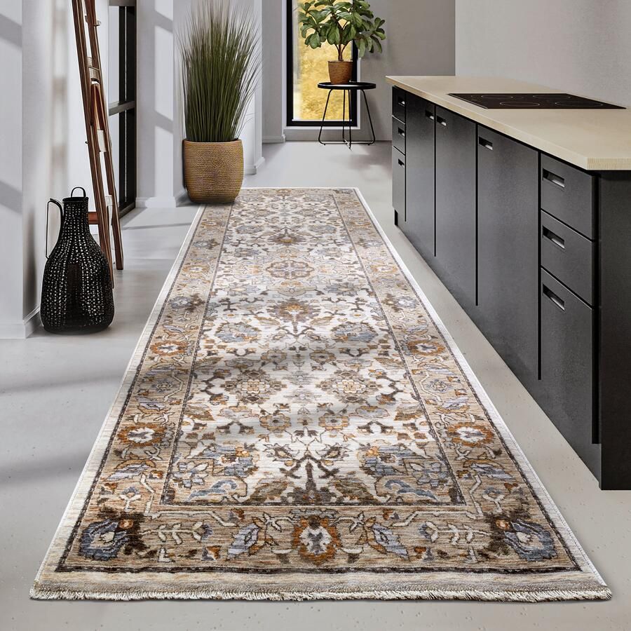 Villeroy & Boch Vloerkleed Egon Oosters franjes loper woonkamer slaapkamer klassiek