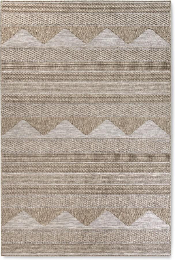 Villeroy & Boch Vloerkleed Elisabeth In-& Outdoor Vlakweefsel weerbestendig Terras Balkon natuurlijk modern - Foto 8