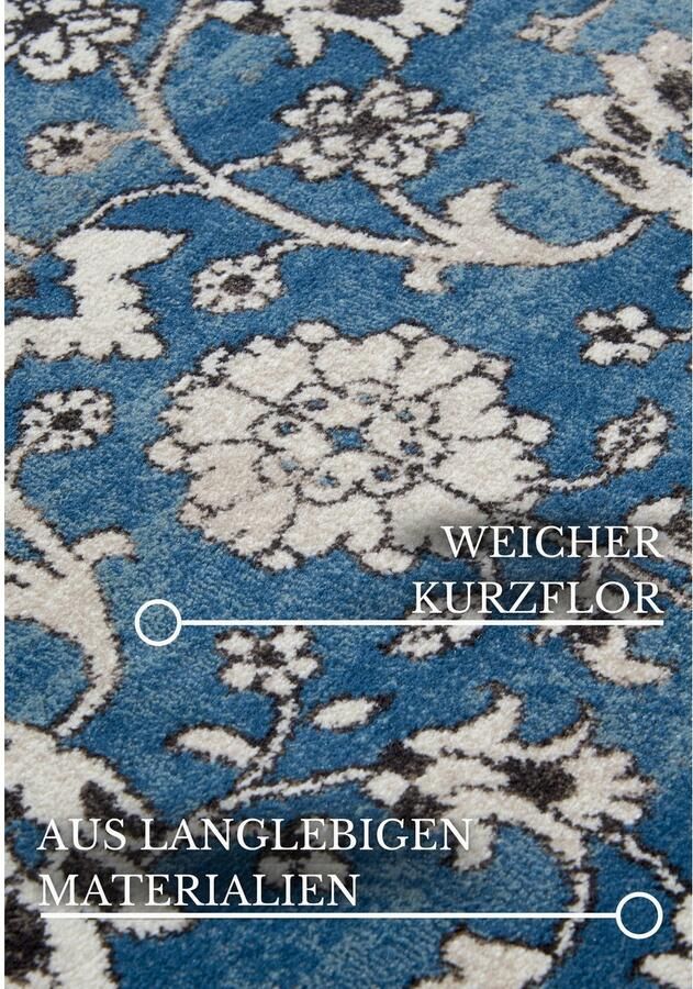 Villeroy & Boch Vloerkleed Ernest Loper oosters woonkamer slaapkamer klassiek kortpolig - Foto 5