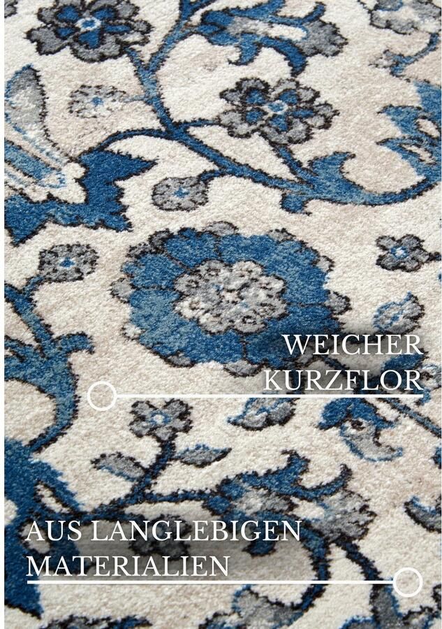 Villeroy & Boch Vloerkleed Ernest Loper oosters woonkamer slaapkamer klassiek kortpolig - Foto 3