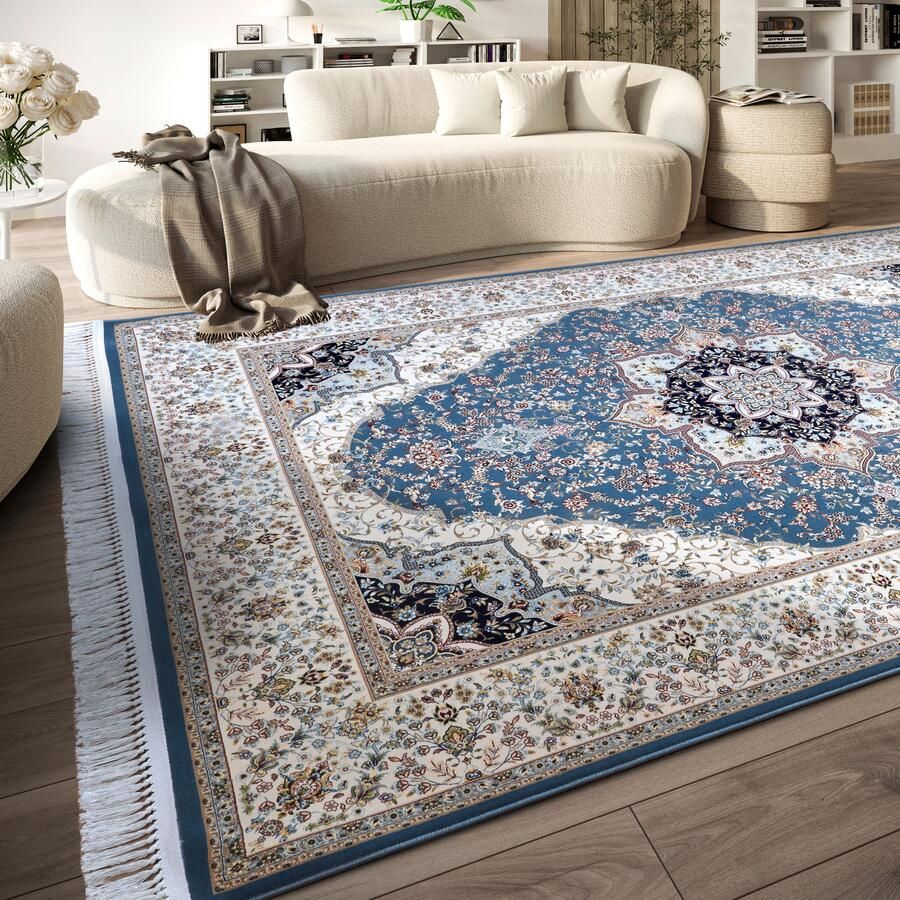 Villeroy & Boch Vloerkleed Etienne Oriëntaals franjes woonkamer slaapkamer klassiek kortpolig