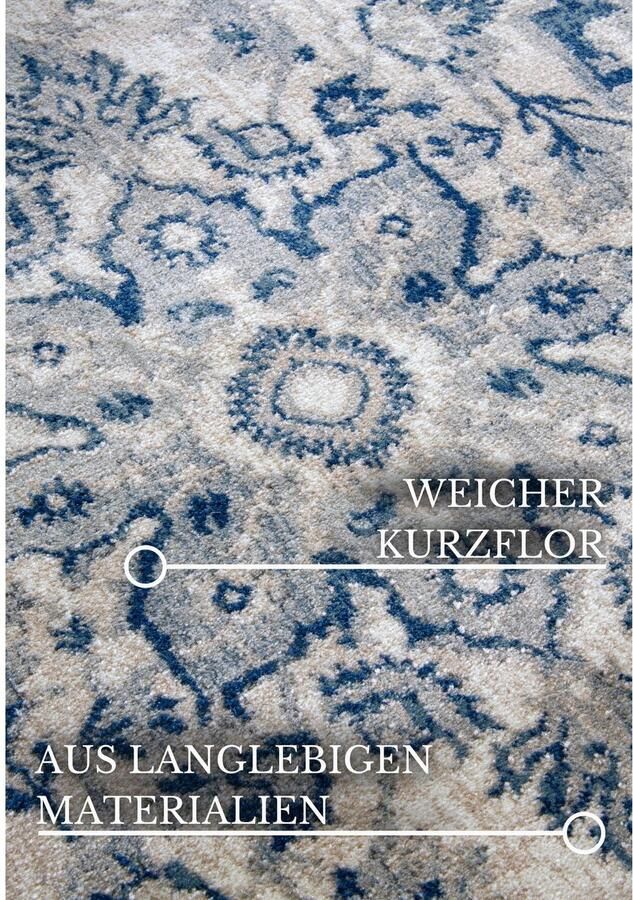 Villeroy & Boch Vloerkleed Gabrielle Oriëntaals woonkamer slaapkamer klassiek kortpolig zacht - Foto 8