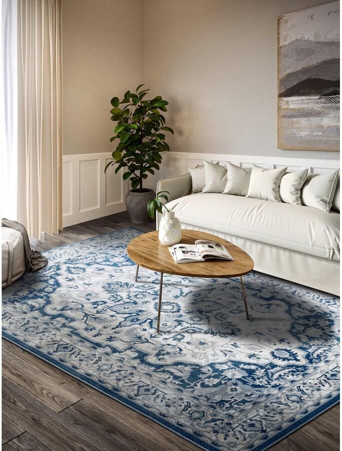 Villeroy & Boch Vloerkleed Gabrielle Oriëntaals woonkamer slaapkamer klassiek kortpolig zacht - Foto 2