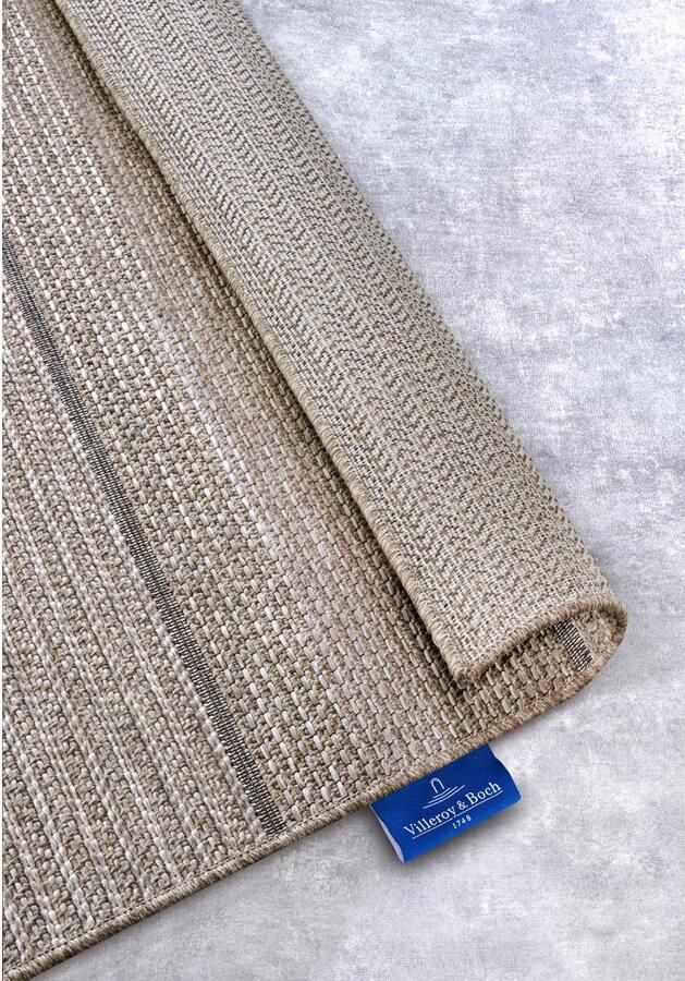 Villeroy & Boch Vloerkleed Isabella In-& Outdoor Vlakweefsel weerbestendig Terras Balkon natuurlijk modern - Foto 4