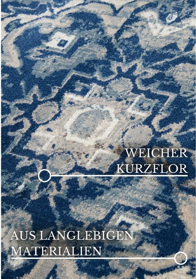 Villeroy & Boch Vloerkleed Jehanne Oriëntaals woonkamer slaapkamer klassiek kortpolig zacht - Foto 8