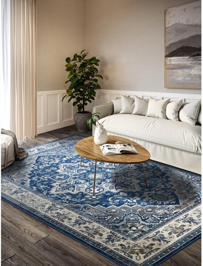 Villeroy & Boch Vloerkleed Jehanne Oriëntaals woonkamer slaapkamer klassiek kortpolig zacht - Foto 2