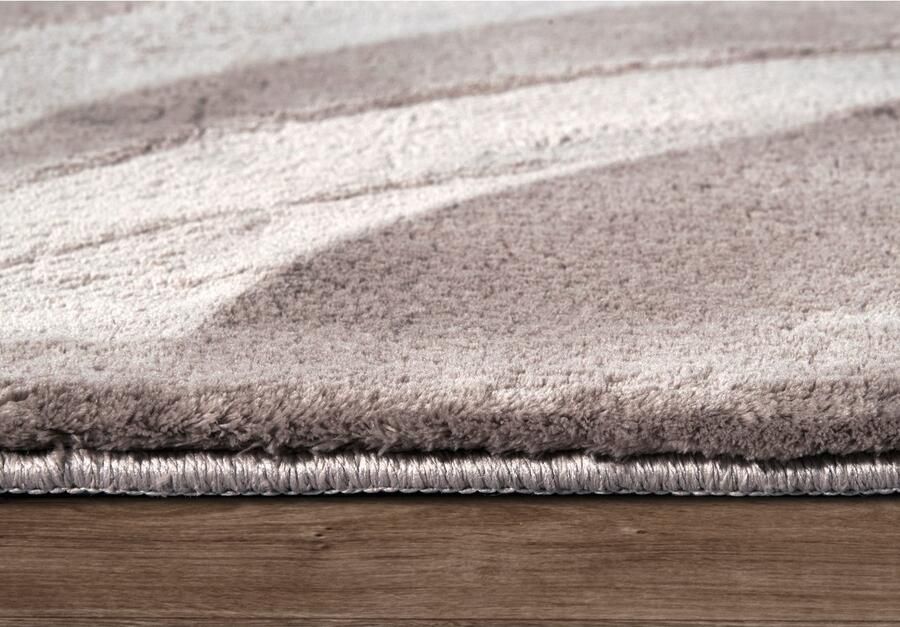 Villeroy & Boch Vloerkleed Leon Hoogpolig shaggy effen zacht glanzend konijnenvacht gevoel - Foto 5