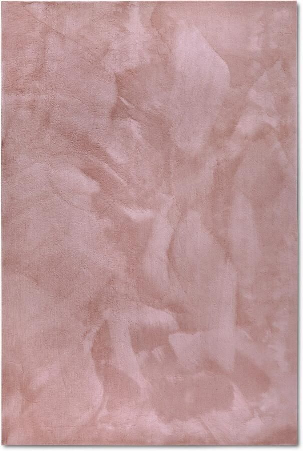 Villeroy & Boch Vloerkleed Leon Hoogpolig shaggy effen zacht glanzend konijnenvacht gevoel - Foto 8