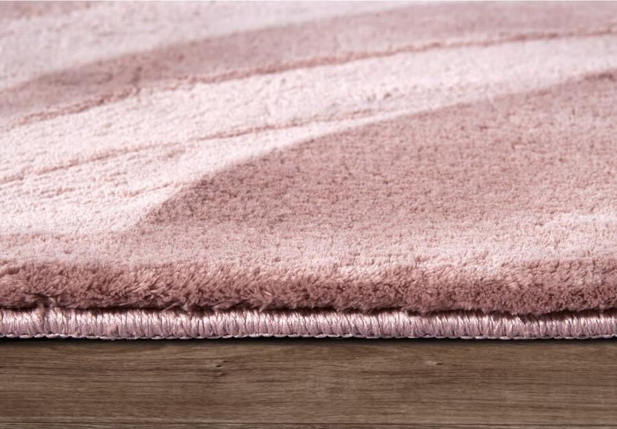 Villeroy & Boch Vloerkleed Leon Hoogpolig shaggy effen zacht glanzend konijnenvacht gevoel - Foto 7