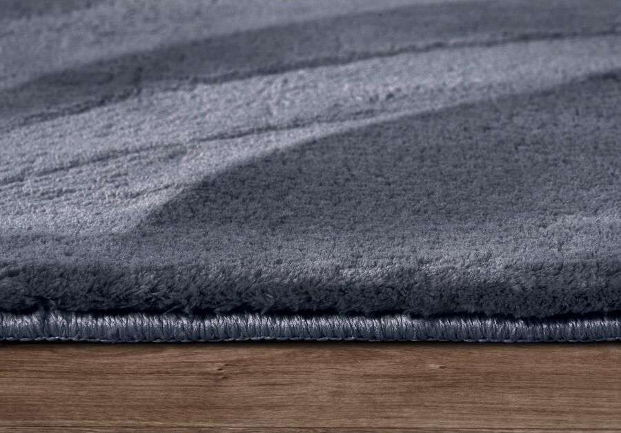 Villeroy & Boch Vloerkleed Leon Hoogpolig shaggy effen zacht glanzend konijnenvacht gevoel - Foto 5