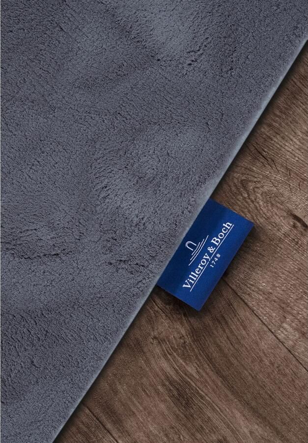 Villeroy & Boch Vloerkleed Leon Hoogpolig shaggy effen zacht glanzend konijnenvacht gevoel - Foto 6