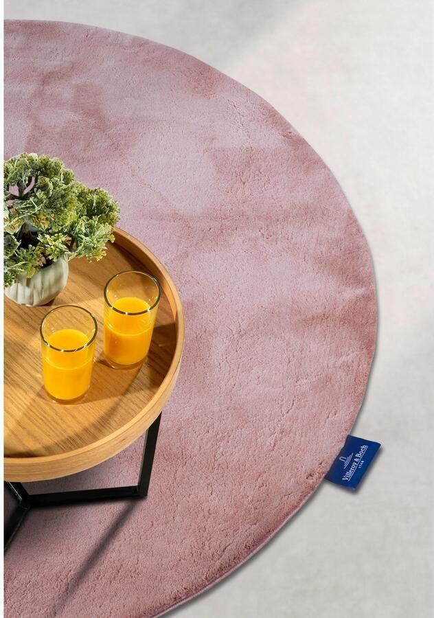 Villeroy & Boch Vloerkleed Leon Lange pool shaggy effen pluizig zacht glanzend modern effen - Foto 4