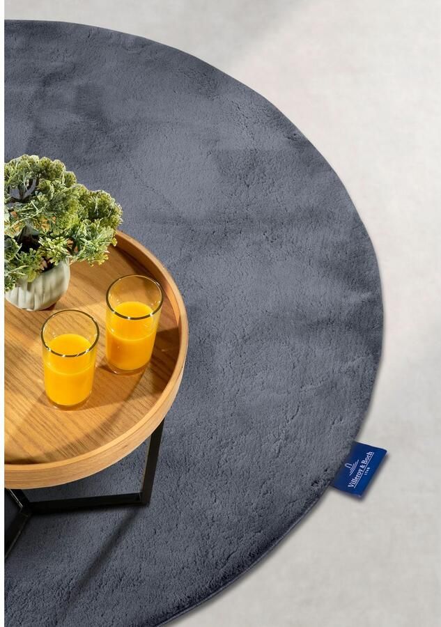 Villeroy & Boch Vloerkleed Leon Lange pool shaggy effen pluizig zacht glanzend modern effen - Foto 4