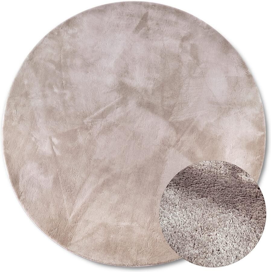 Villeroy & Boch Vloerkleed Leon Lange pool shaggy effen pluizig zacht glanzend modern effen - Foto 3