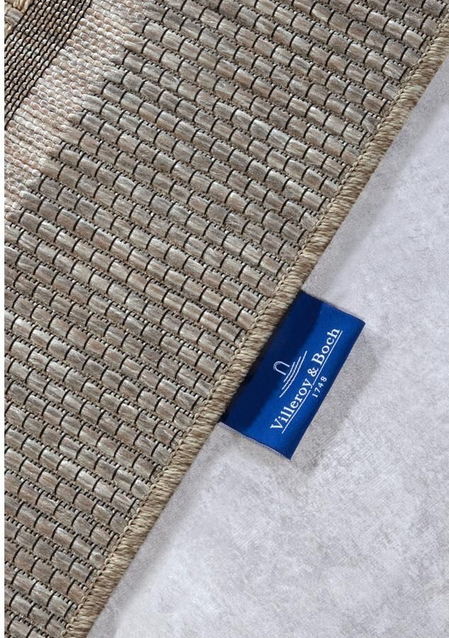 Villeroy & Boch Vloerkleed Luitwin In-& Outdoor Vlakweefsel weerbestendig Terras Balkon natuurlijk modern - Foto 2