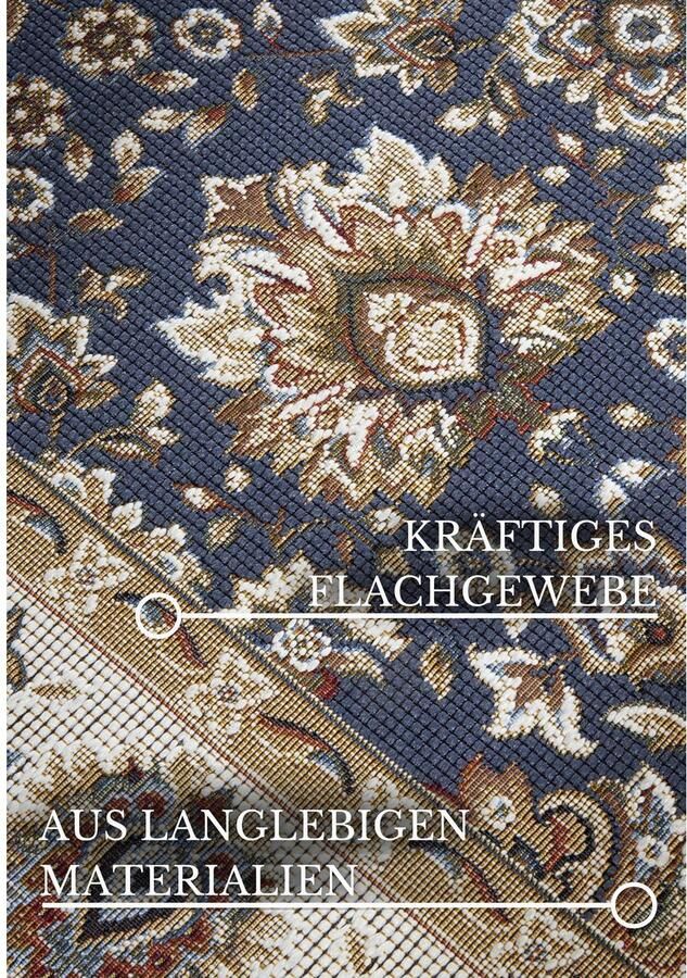 Villeroy & Boch Vloerkleed Nicolas Binnen en buiten plat weefsel weerbestendig balkon klassiek terras - Foto 2