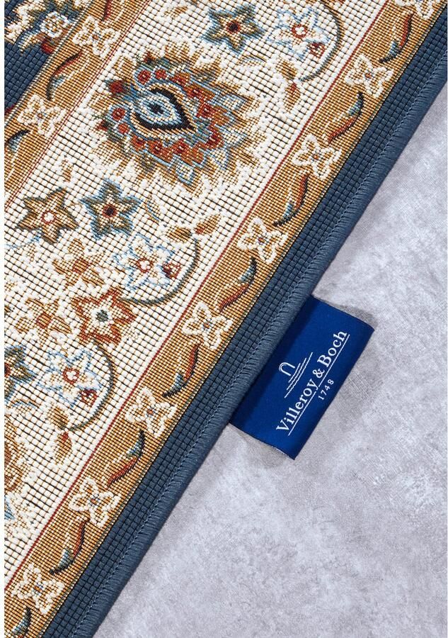 Villeroy & Boch Vloerkleed Nicolas Binnen en buiten plat weefsel weerbestendig balkon klassiek terras - Foto 4