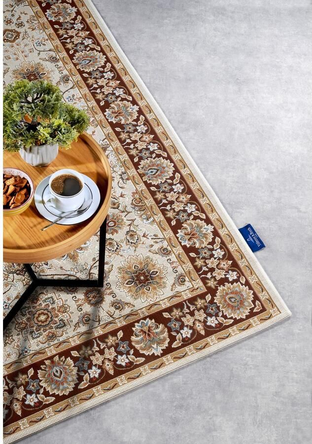 Villeroy & Boch Vloerkleed Nicolas Binnen en buiten plat weefsel weerbestendig balkon klassiek terras - Foto 6