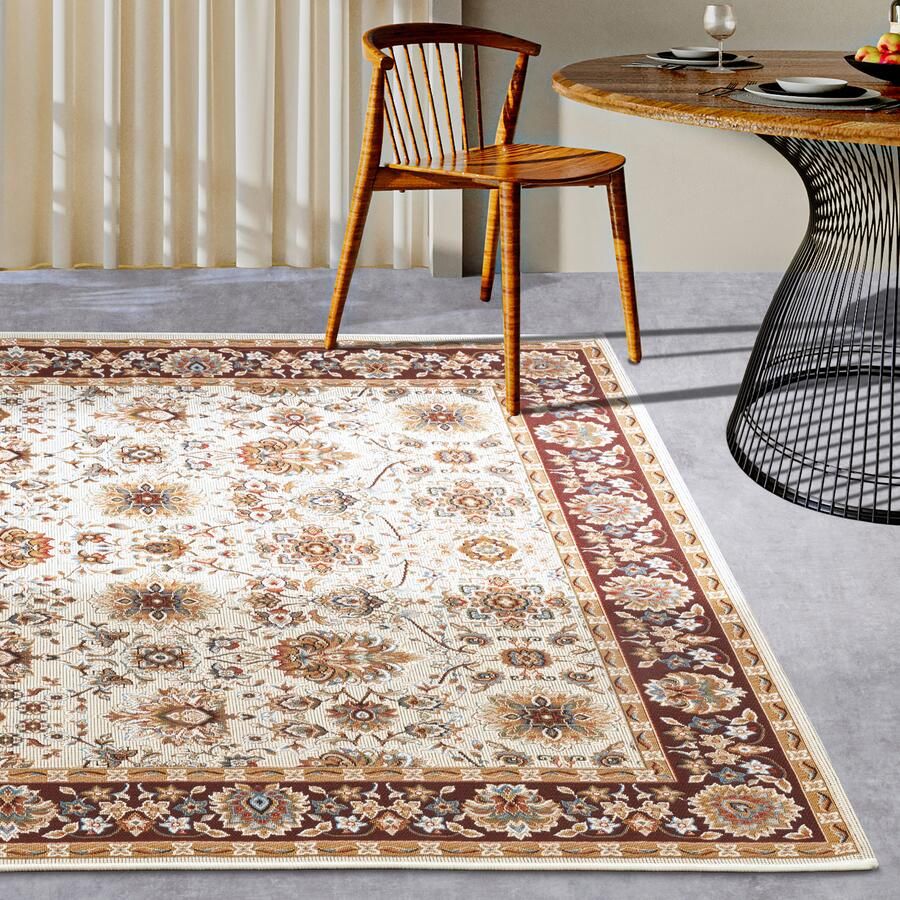 Villeroy & Boch Vloerkleed Nicolas Binnen en buiten plat weefsel weerbestendig balkon klassiek terras