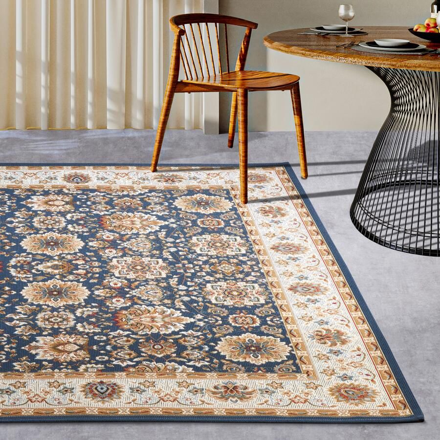 Villeroy & Boch Vloerkleed Nicolas Binnen en buiten plat weefsel weerbestendig balkon klassiek terras