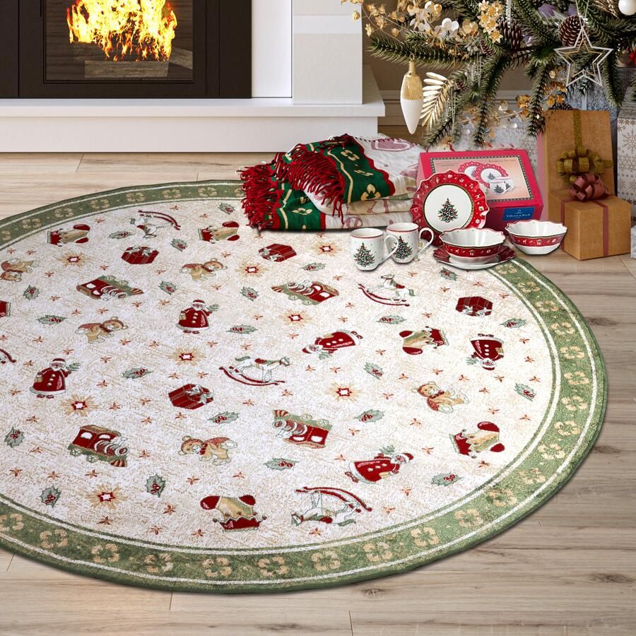 Villeroy & Boch Vloerkleed Nostalgic Shine Toy's Delight vierkant rond en loper - Foto 9