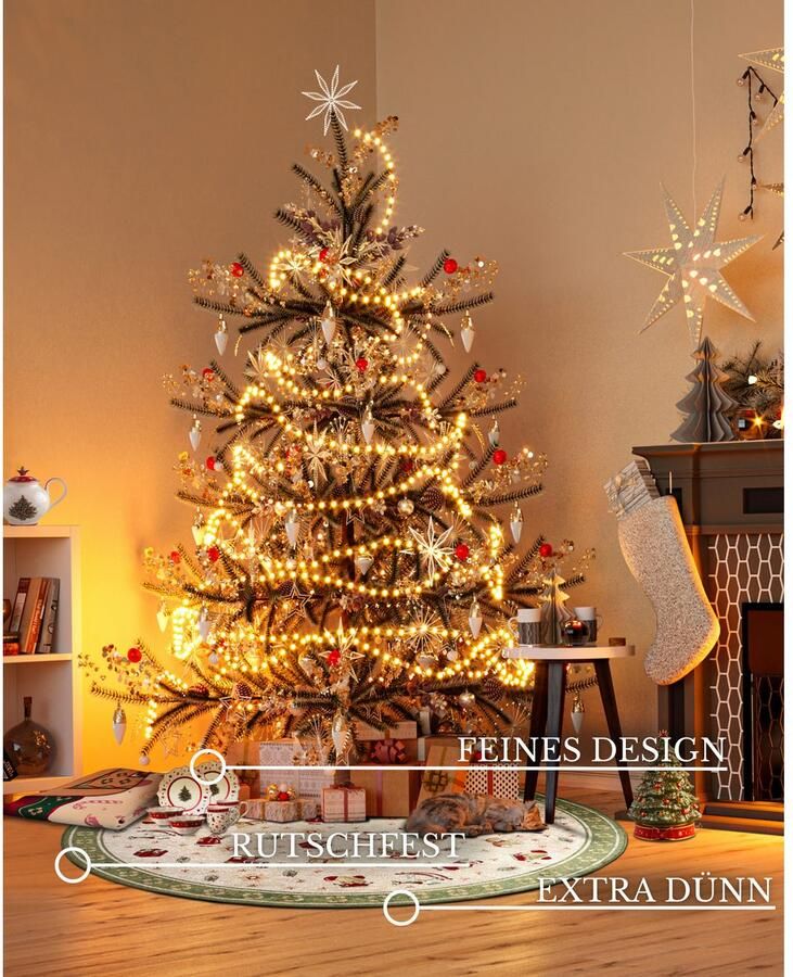 Villeroy & Boch Vloerkleed Nostalgic Shine Toy's Delight vierkant rond en loper - Foto 3