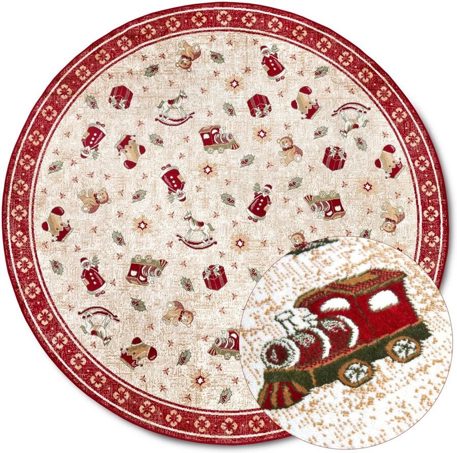 Villeroy & Boch Vloerkleed Nostalgic Shine Toy's Delight vierkant rond en loper - Foto 2