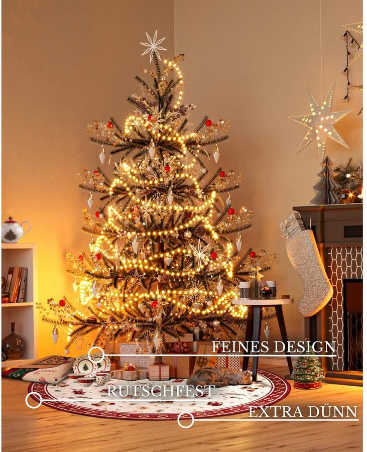 Villeroy & Boch Vloerkleed Nostalgic Shine Toy's Delight vierkant rond en loper - Foto 3