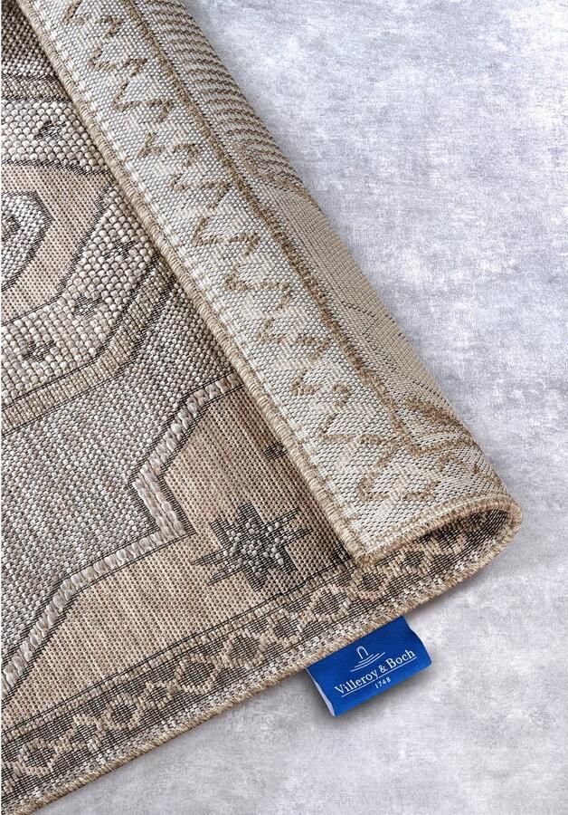 Villeroy & Boch Vloerkleed Rbovent In-& Outdoor Vlakweefsel weerbestendig Terras Balkon natuurlijk modern - Foto 5