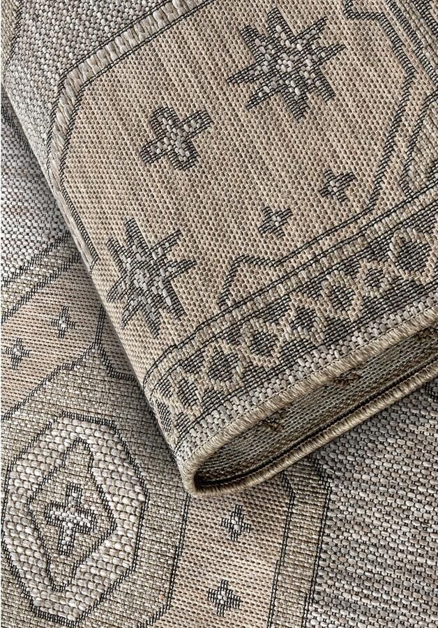 Villeroy & Boch Vloerkleed Rbovent In-& Outdoor Vlakweefsel weerbestendig Terras Balkon natuurlijk modern - Foto 6