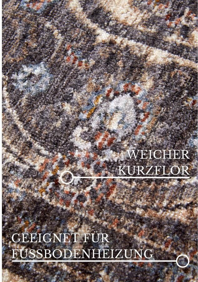 Villeroy & Boch Vloerkleed Renata Loper oosters franjes woonkamer slaapkamer vintage - Foto 2