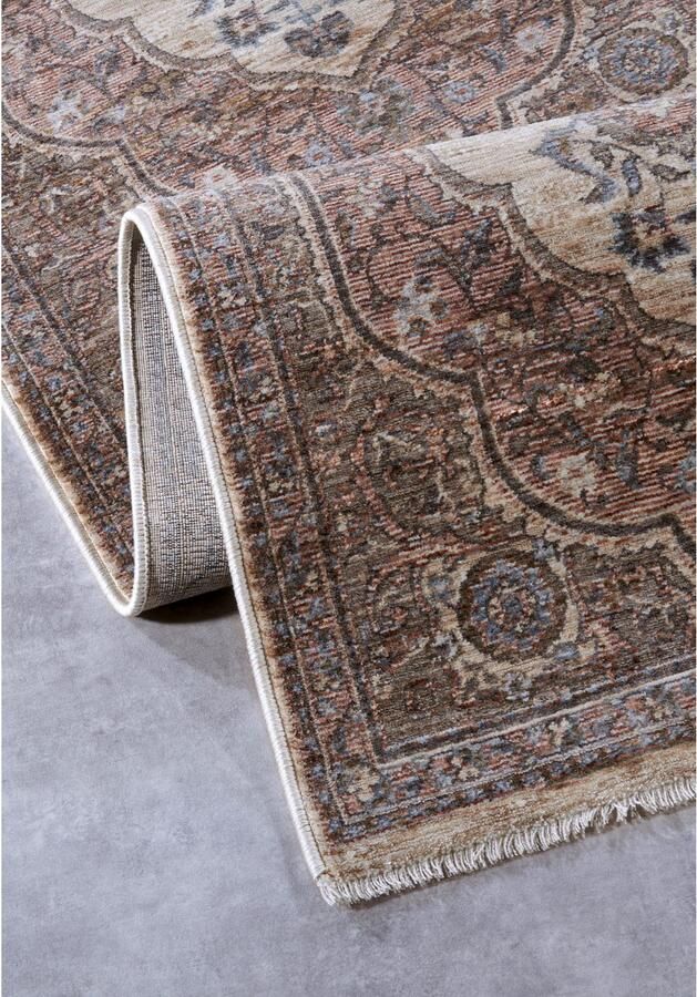 Villeroy & Boch Vloerkleed Renata Loper oosters franjes woonkamer slaapkamer vintage - Foto 6