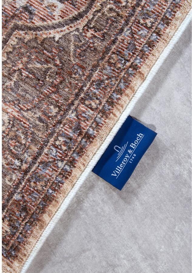 Villeroy & Boch Vloerkleed Renata Loper oosters franjes woonkamer slaapkamer vintage - Foto 3