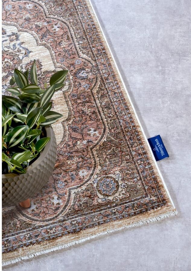 Villeroy & Boch Vloerkleed Renata Loper oosters franjes woonkamer slaapkamer vintage - Foto 4