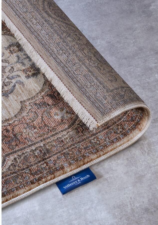 Villeroy & Boch Vloerkleed Renata Loper oosters franjes woonkamer slaapkamer vintage - Foto 5