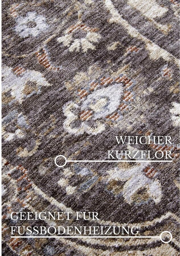 Villeroy & Boch Vloerkleed Renata Loper oosters franjes woonkamer slaapkamer vintage - Foto 2