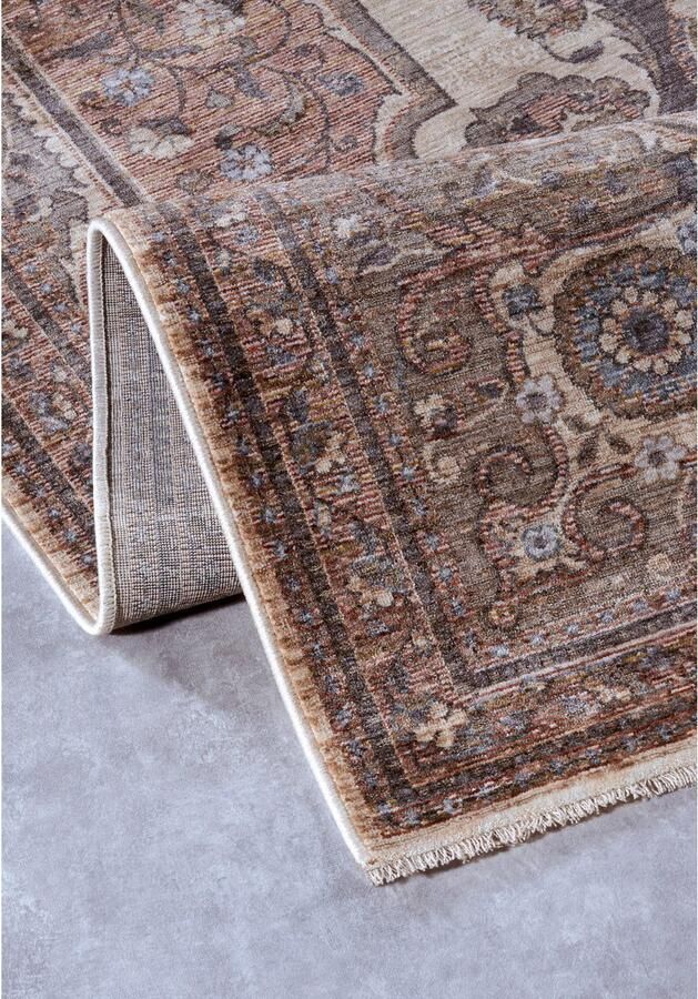 Villeroy & Boch Vloerkleed Renata Loper oosters franjes woonkamer slaapkamer vintage - Foto 6