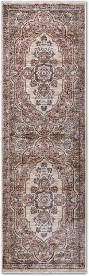 Villeroy & Boch Vloerkleed Renata Loper oosters franjes woonkamer slaapkamer vintage - Foto 7