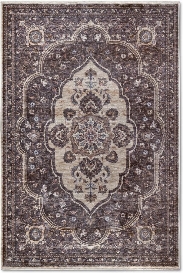 Villeroy & Boch Vloerkleed Renata Loper oosters franjes woonkamer slaapkamer vintage - Foto 7