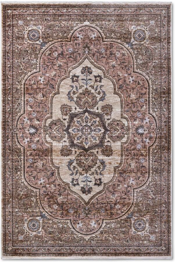 Villeroy & Boch Vloerkleed Renata Loper oosters franjes woonkamer slaapkamer vintage - Foto 7