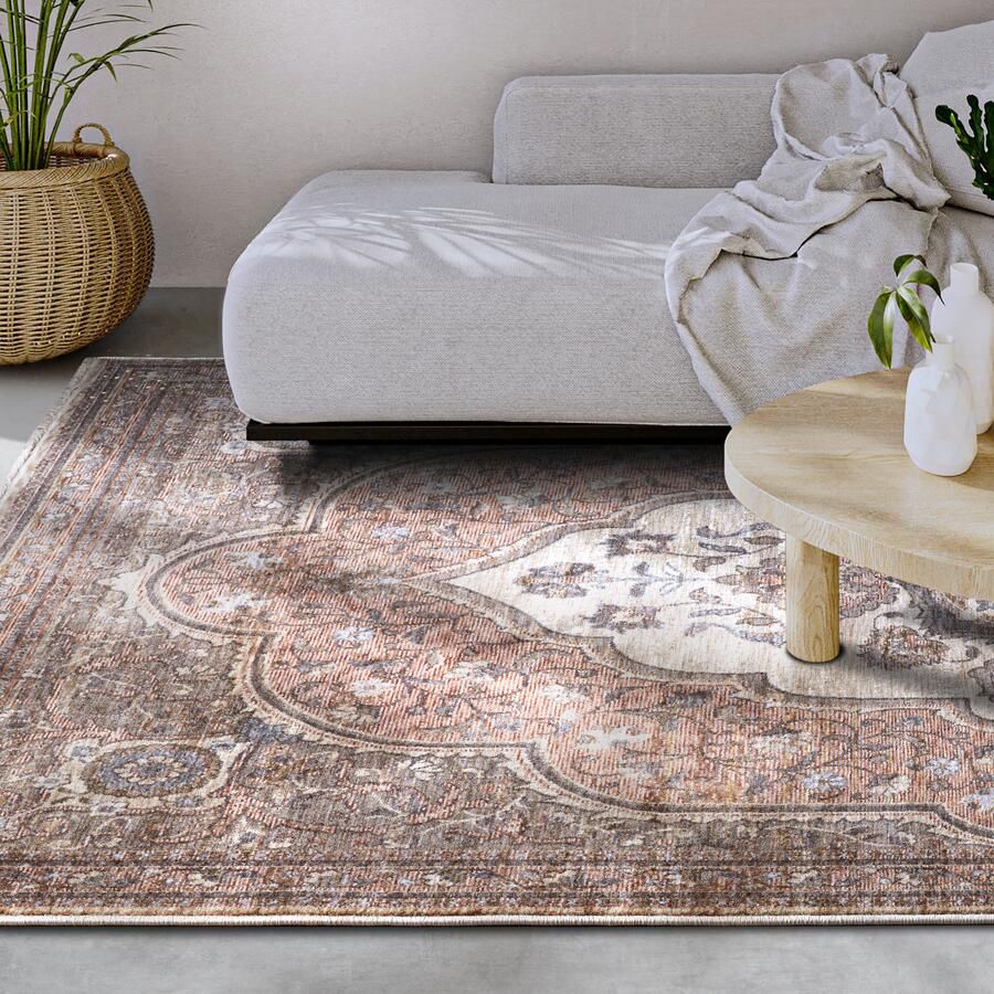 Villeroy & Boch Vloerkleed Renata Loper oosters franjes woonkamer slaapkamer vintage