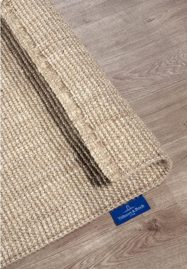 Villeroy & Boch Vloerkleed Rosalie jute tapijt Loper 100% jute natuurlijk woonkamer eetkamer slaapkamer GRS - Foto 6