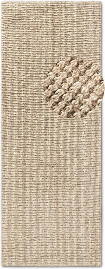 Villeroy & Boch Vloerkleed Rosalie jute tapijt Loper 100% jute natuurlijk woonkamer eetkamer slaapkamer GRS - Foto 7