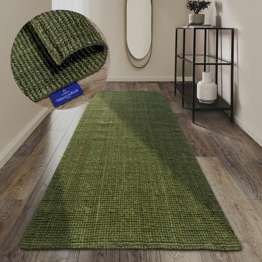Villeroy & Boch Vloerkleed Rosalie jute tapijt Loper 100% jute natuurlijk woonkamer eetkamer slaapkamer GRS