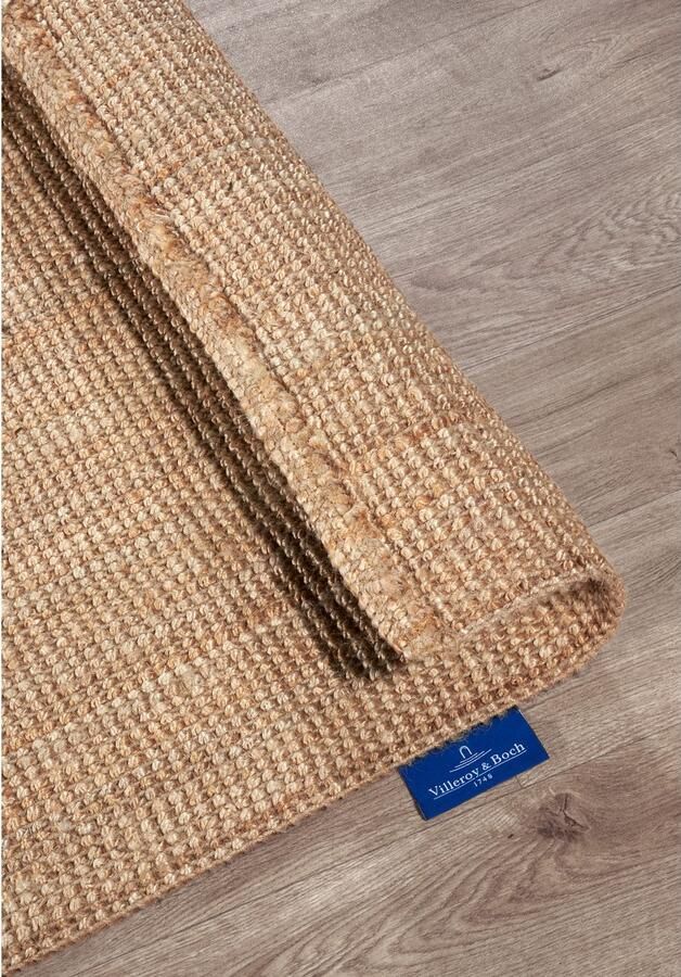 Villeroy & Boch Vloerkleed Rosalie jute tapijt Loper 100% jute natuurlijk woonkamer eetkamer slaapkamer GRS - Foto 6