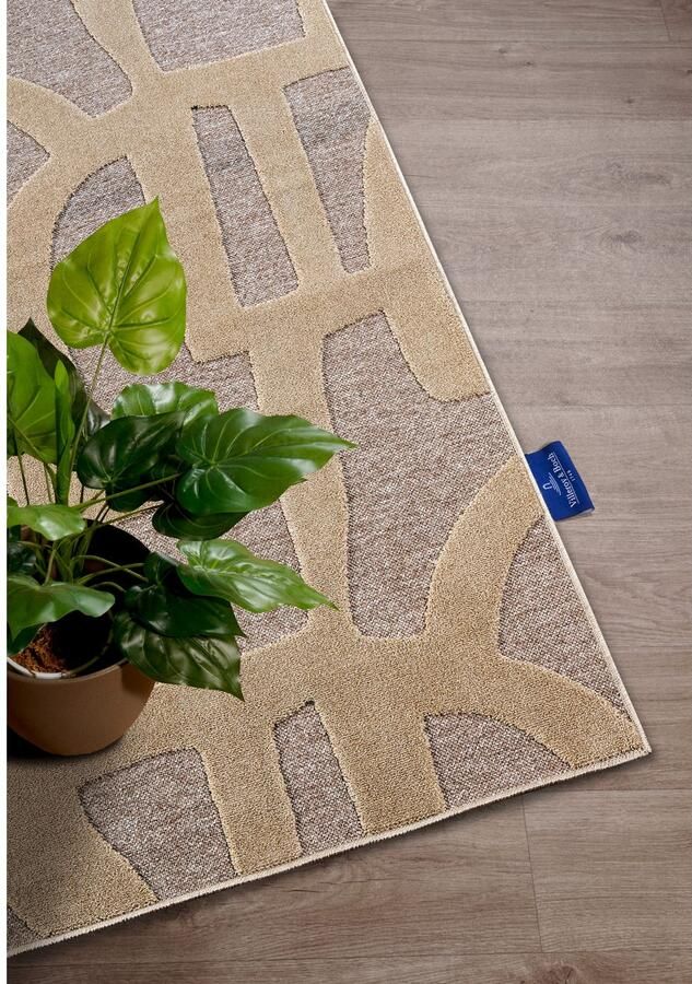 Villeroy & Boch Vloerkleed Therese Woonkamer slaapkamer modern hoog-laag effect gang - Foto 3