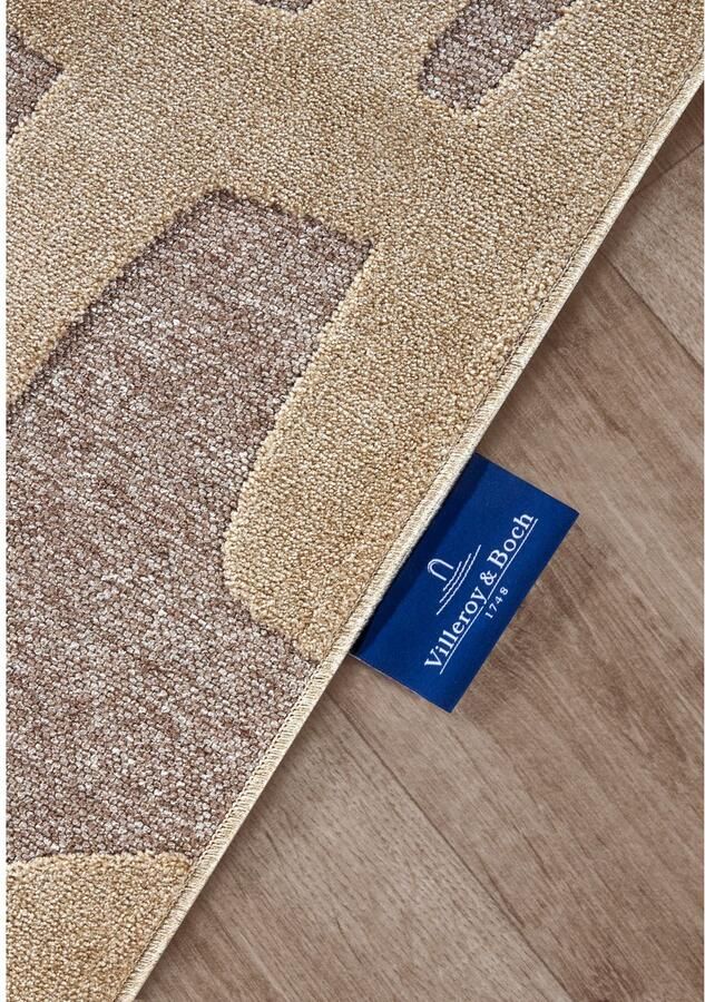 Villeroy & Boch Vloerkleed Therese Woonkamer slaapkamer modern hoog-laag effect gang - Foto 4